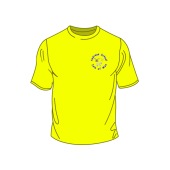 Andreas - Embroidered T-shirt Yellow